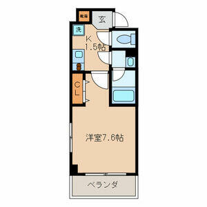 杉並区南荻窪のマンションの間取り