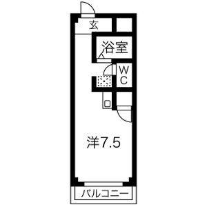 シャトーヒロの間取り