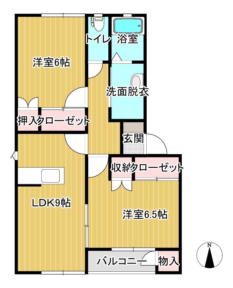 グランデ本館１番館の間取り