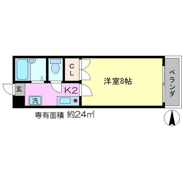 サンシャイン295の間取り