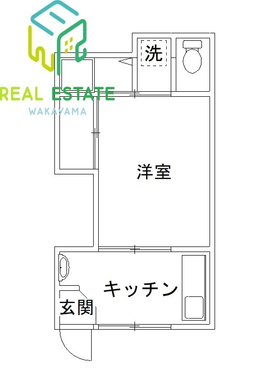 有田市宮原町新町のマンションの間取り