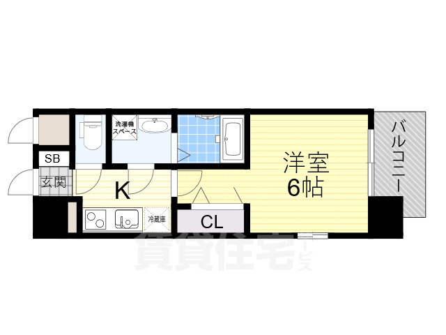 クレアグレイス岸里の間取り