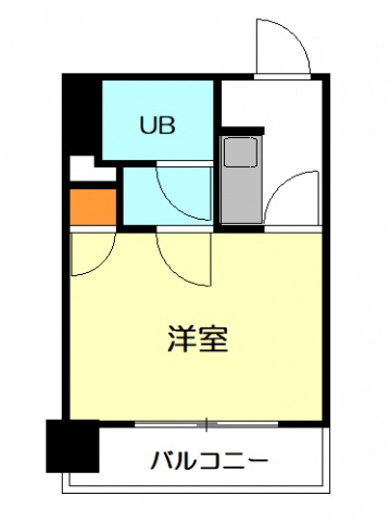 広島市中区小網町のマンションの間取り