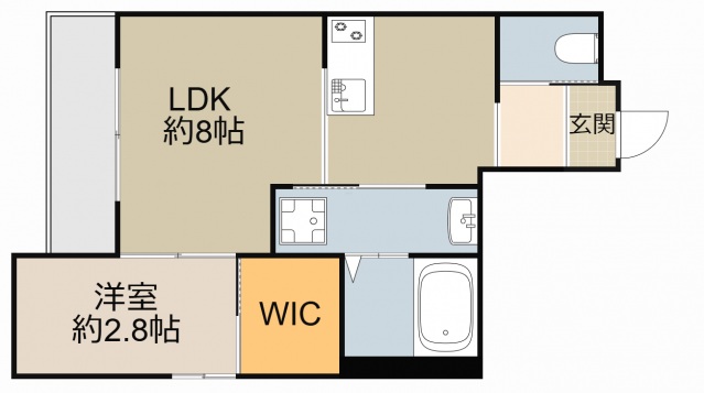 リアコート門真本町の間取り