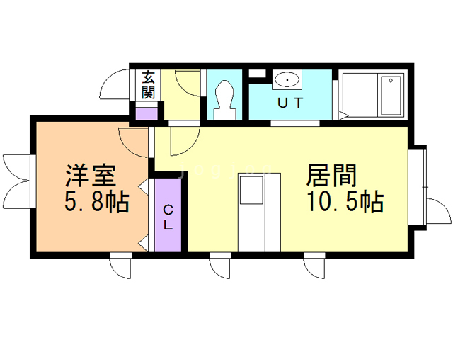 シャインＡＯの間取り