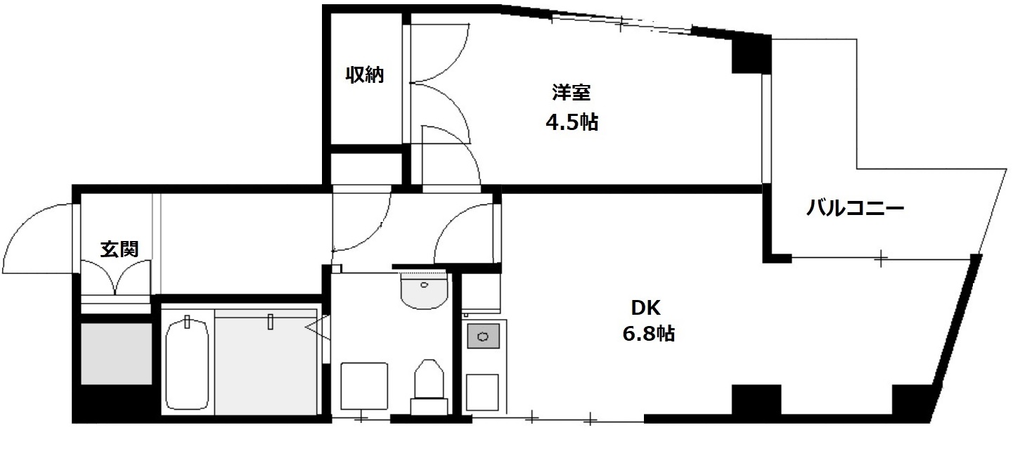 ビューパレー西新井の間取り