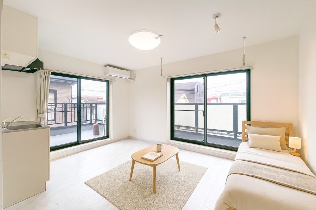 居室・リビング　家具配置イメージ画像です