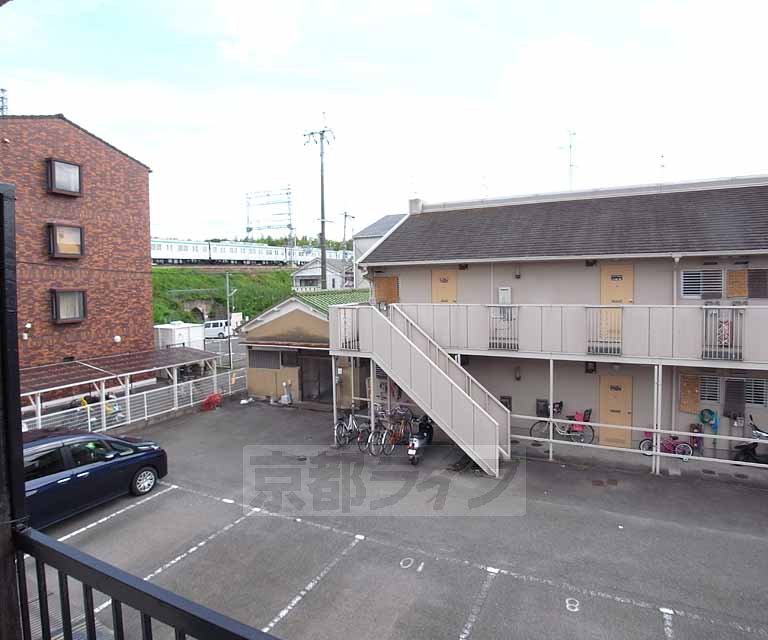 眺望　バルコニーからの風景です。