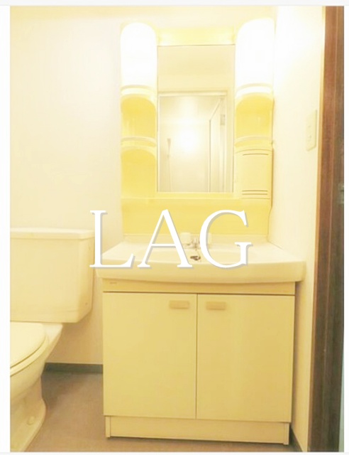 洗面設備　洗面台です。