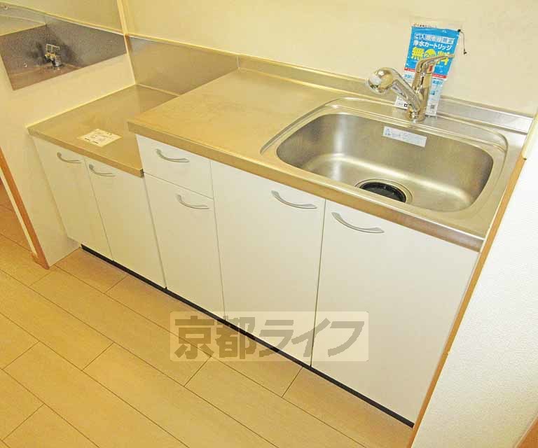 キッチン　２口コンロ設置可能です！