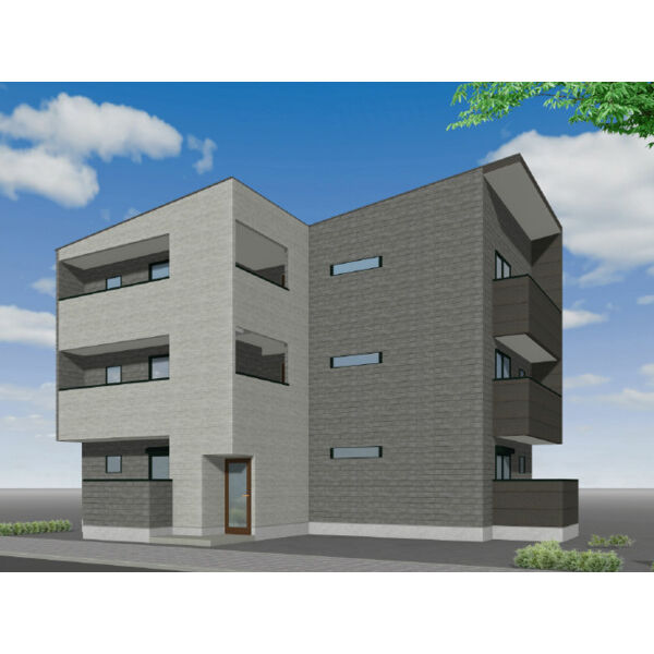 建物外観　完成予想パース
