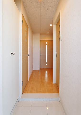 玄関　開放感のある玄関ですね