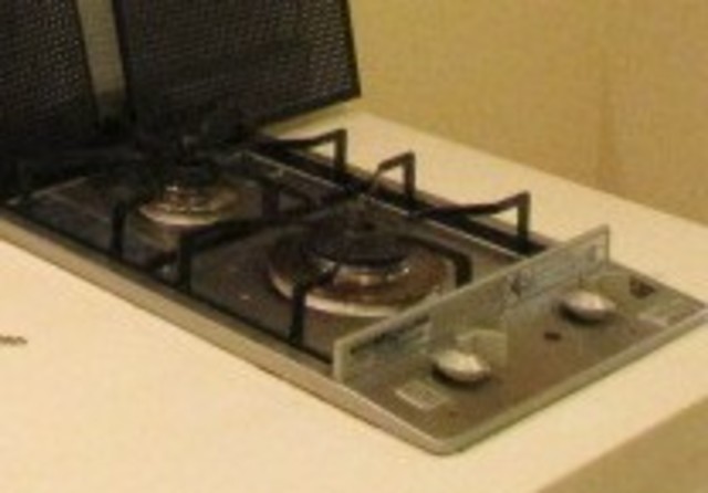 キッチン　コンロ設置済み