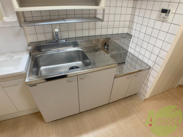 キッチン　キッチンの横幅は、このくらいになります。