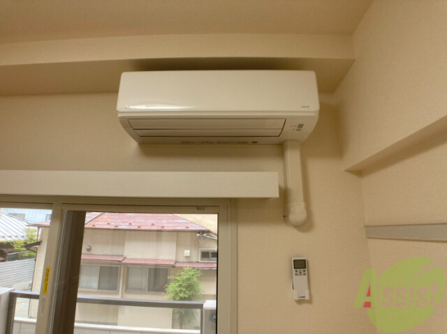 その他設備　エアコンが設置されていて、夏も冬も安心です。