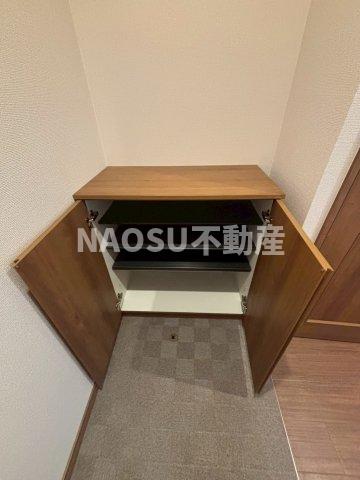 収納　収納があります