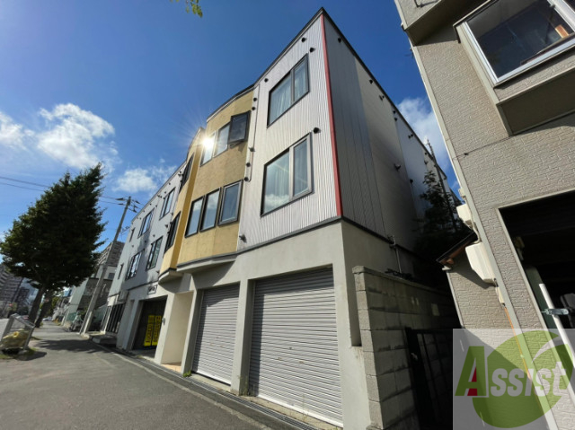 建物外観　札幌市中央区北２条東「プレシャス５番館」