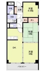 ドリーム中加賀屋の間取り写真