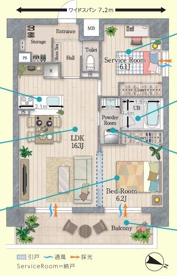 間取り図