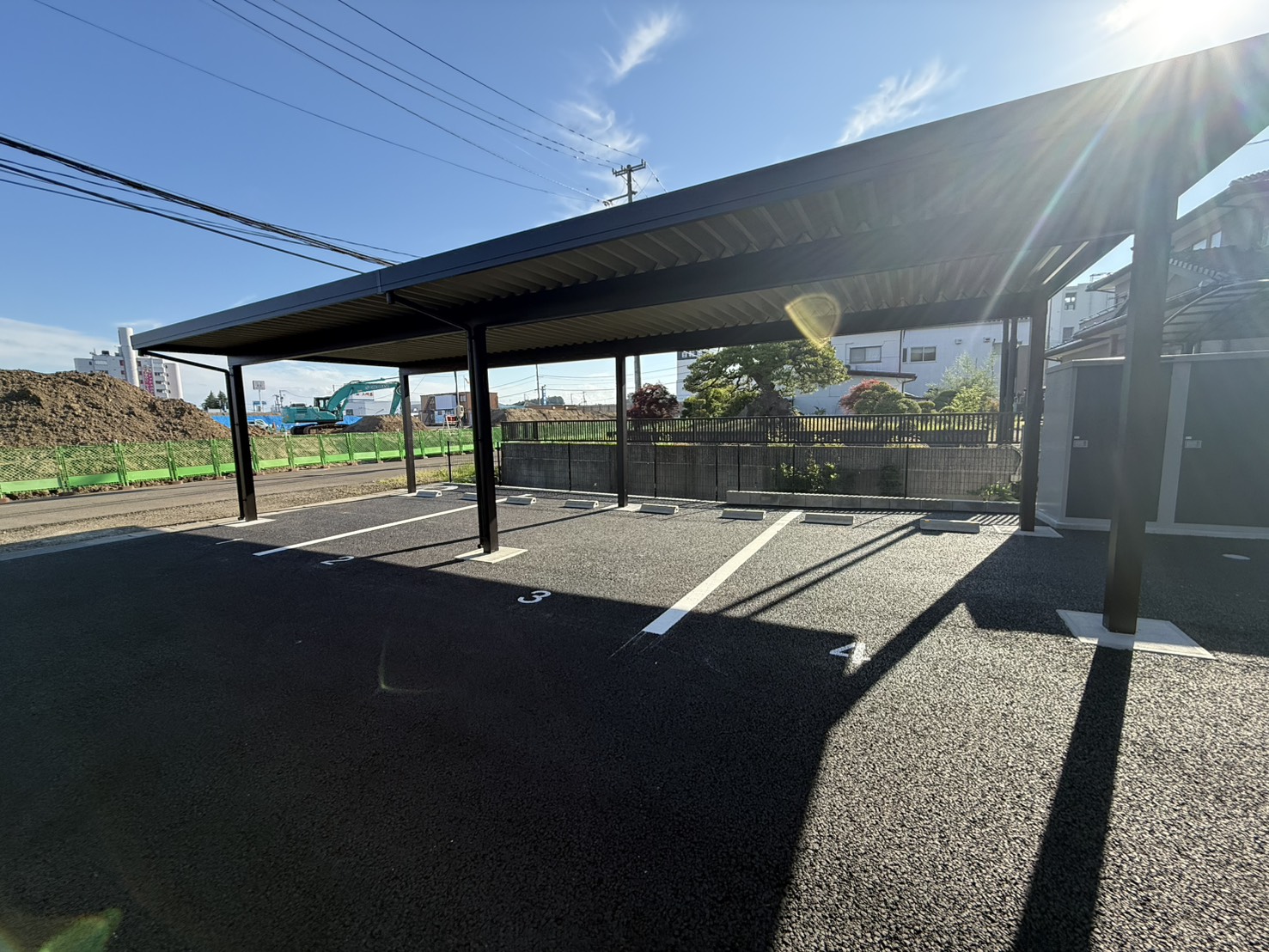 駐車場　カーポート♪