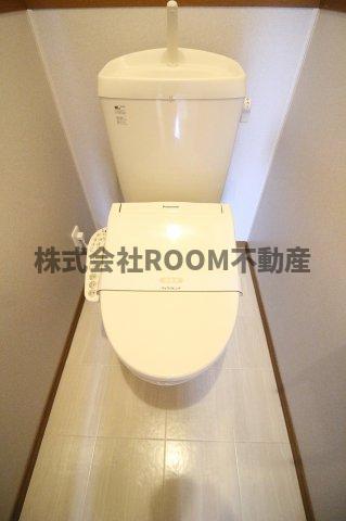 トイレ　ゆったりとした空間のトイレです