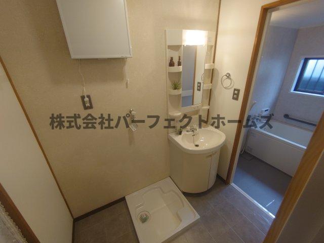 洗面設備　洗面所です
