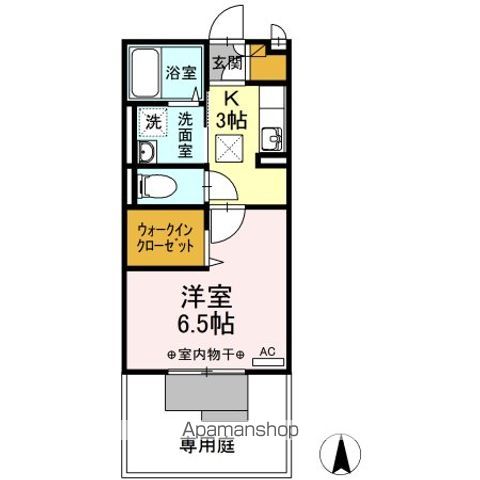 名鉄小牧線 小牧駅 徒歩23分 2階建 築20年の間取り写真