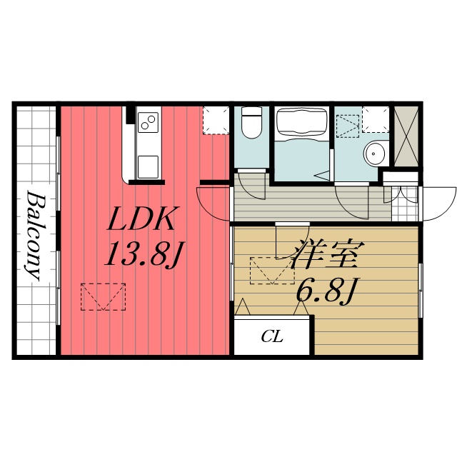 ＪＲ成田線 成田駅 バス乗車時間：12分 最寄りバス停で下車 徒歩3分 3階建 築10年の間取り写真