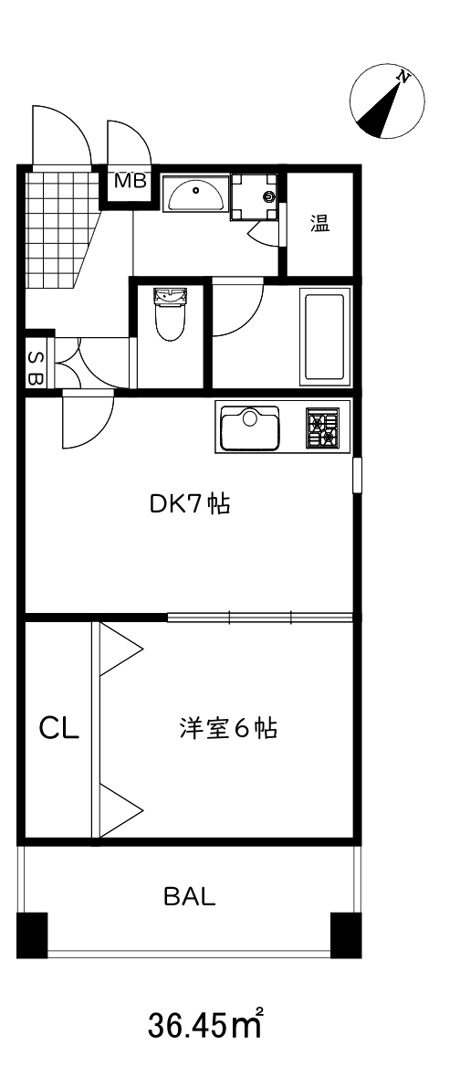 栄町ダイヤハイツの間取り写真