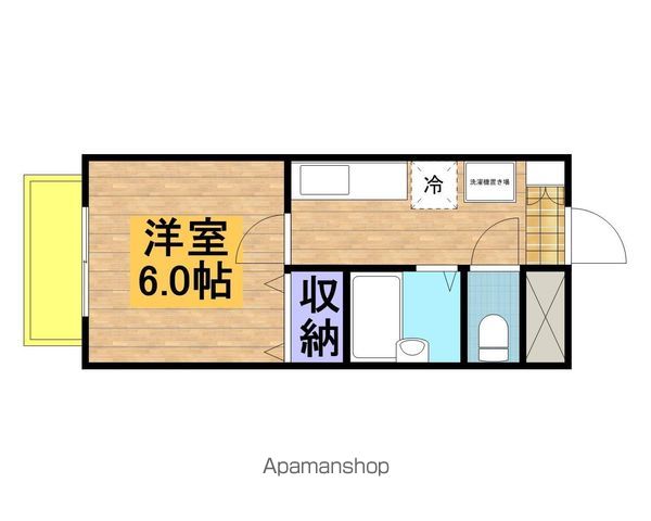 ＪＲ常磐線 柏駅 徒歩15分 2階建 築24年の間取り写真