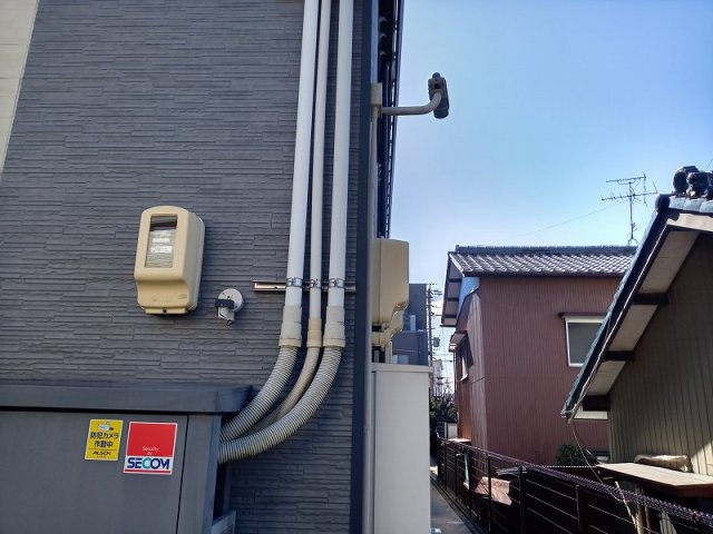 その他　防犯カメラ設置作動中