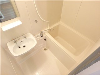 京王線 柴崎駅 徒歩6分 3階建 築42年の風呂写真
