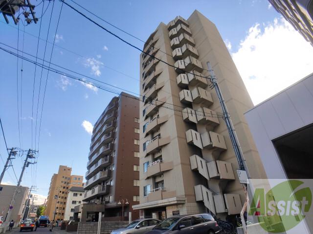 建物外観　札幌市中央区南２条西「フォレスト円山」