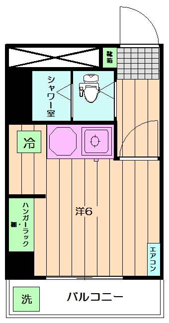 ビスタ石神井の間取り