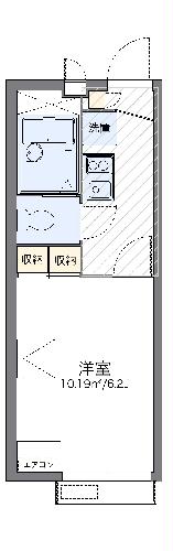 レオパレスＫウイングの間取り