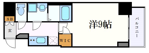 名古屋市中区大井町のマンションの間取り