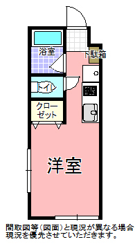 會澤コーポの間取り