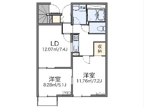 レオネクストエスペランサの間取り