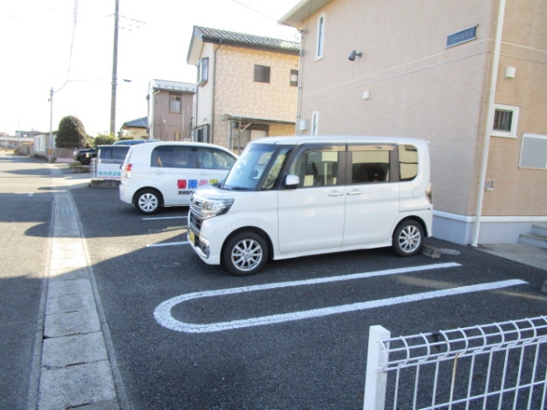 【エスペランサ Aの駐車場】