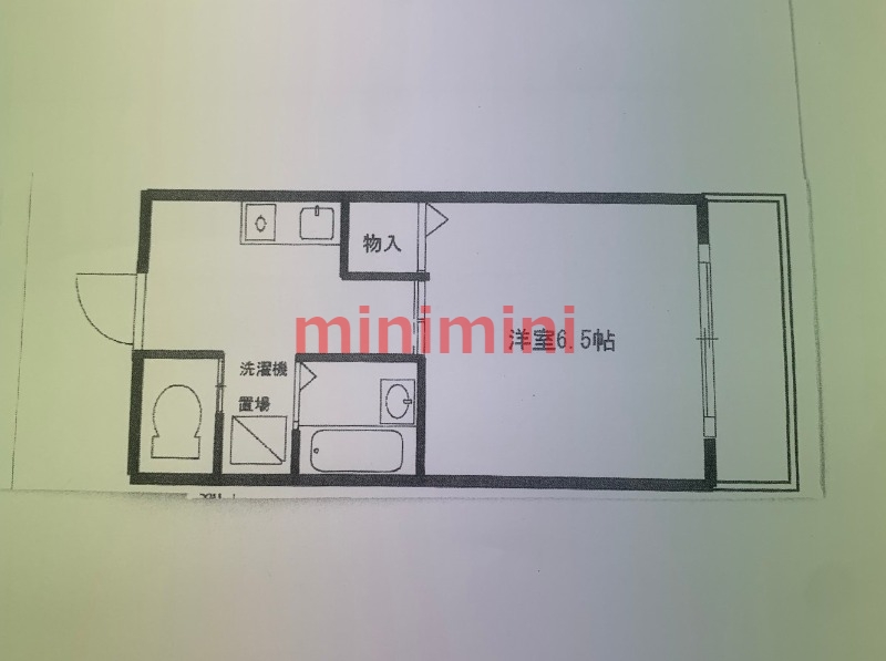 【大阪市東淀川区小松のマンションの間取り】