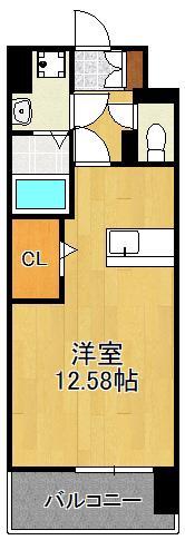 北九州市八幡西区筒井町のマンションの間取り