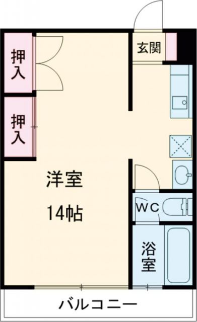 ルミウス蒼社の間取り