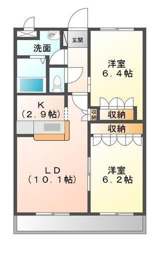 ロイヤルガーデンの間取り