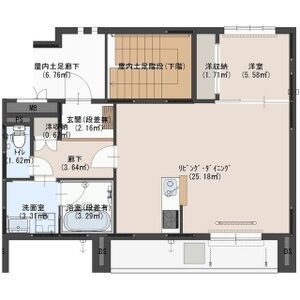 古河市旭町のマンションの間取り