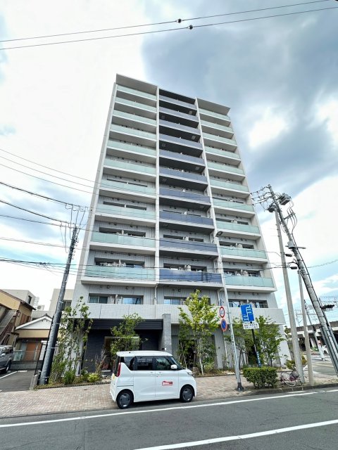 【アルファレガロ葵吉野町の建物外観】