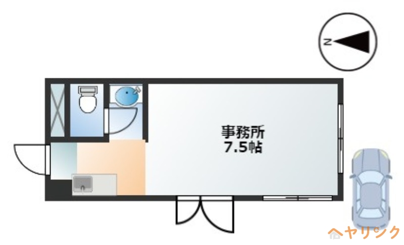 ハイツエールの間取り