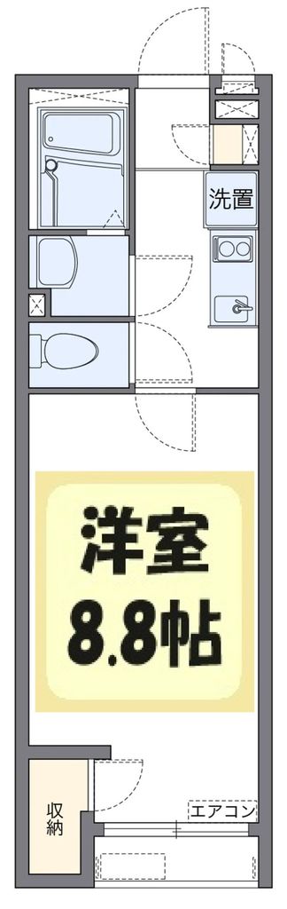 イーゼルの間取り