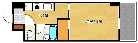 エルプエンテの間取り