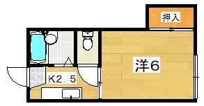 サンシャインハイツの間取り