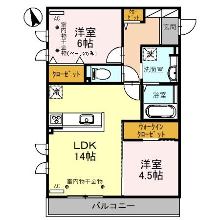 グランシャリオの間取り